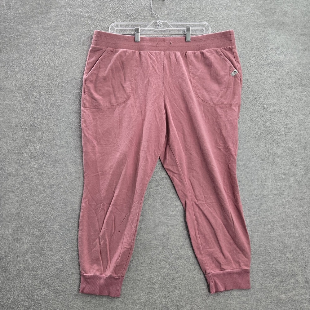 Torrid‎ Women Activewear Pants 2 Mauve Jogger 24" Inseam READ